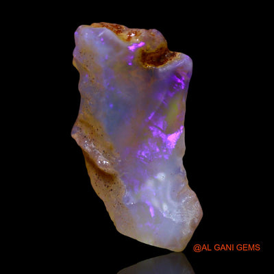 Natural Untreated Fire Opal Loose Gemstone Fancy Rough From Australia 3.00 Cts 17x9x6 mm RF-84
