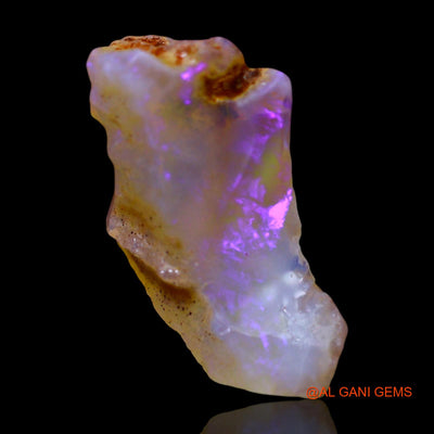 Natural Untreated Fire Opal Loose Gemstone Fancy Rough From Australia 3.00 Cts 17x9x6 mm RF-84