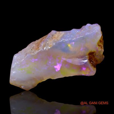 Natural Untreated Fire Opal Loose Gemstone Fancy Rough From Australia 3.00 Cts 17x9x6 mm RF-84