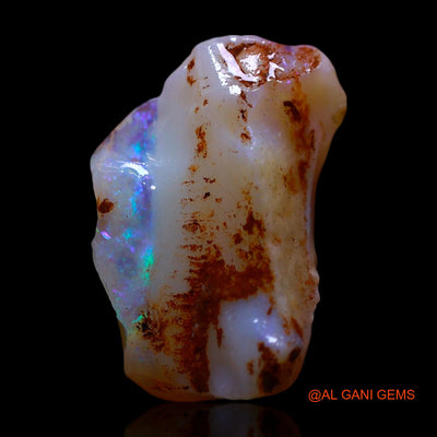 5.00 Cts Natural Australian Fire Opal Fancy Rough Loose Gemstone For Jewelry 16x11x6 mm RF-854