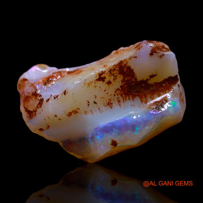 5.00 Cts Natural Australian Fire Opal Fancy Rough Loose Gemstone For Jewelry 16x11x6 mm RF-854