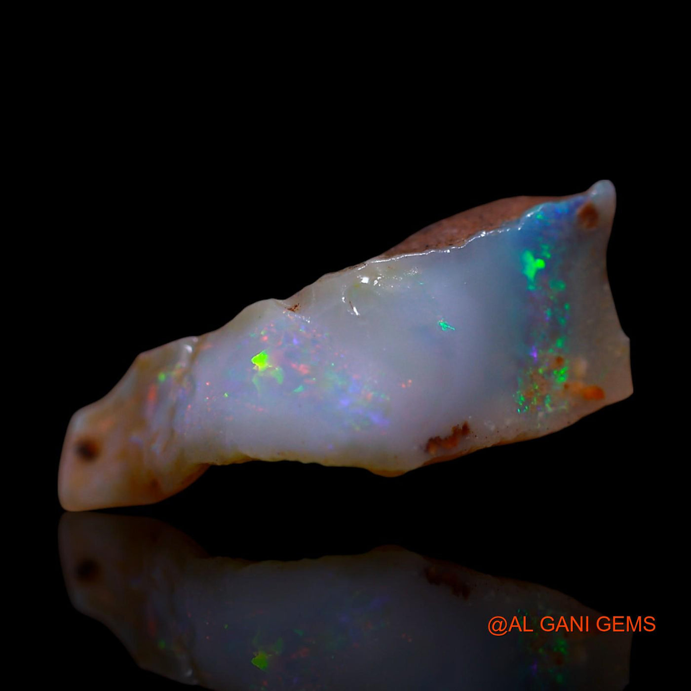 5.00 Cts Unheated Australian Fire Opal Loose Gemstone Fancy Rough Natural 18x11x6 mm RF-855