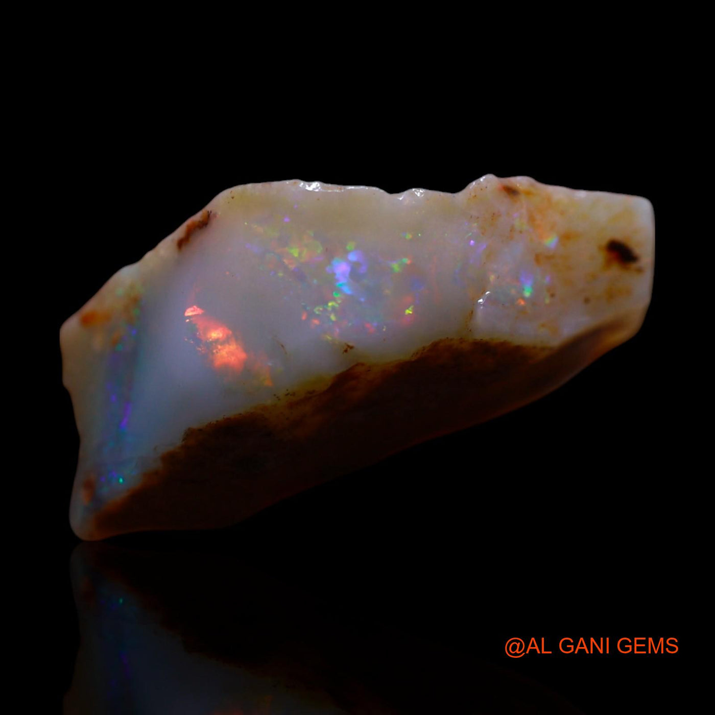5.00 Cts Unheated Australian Fire Opal Loose Gemstone Fancy Rough Natural 18x11x6 mm RF-855
