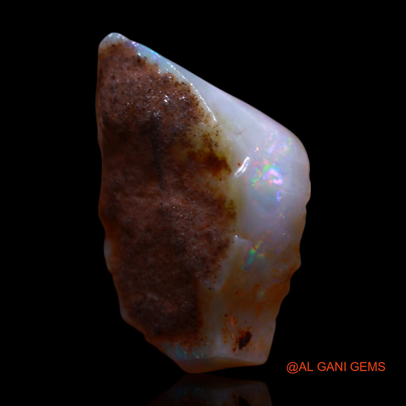 5.00 Cts Unheated Australian Fire Opal Loose Gemstone Fancy Rough Natural 18x11x6 mm RF-855