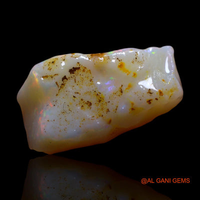 Natural Untreated Fire Opal Loose Gemstone Fancy Rough From Australia 5.00 Cts 17x9x4 mm RF-856