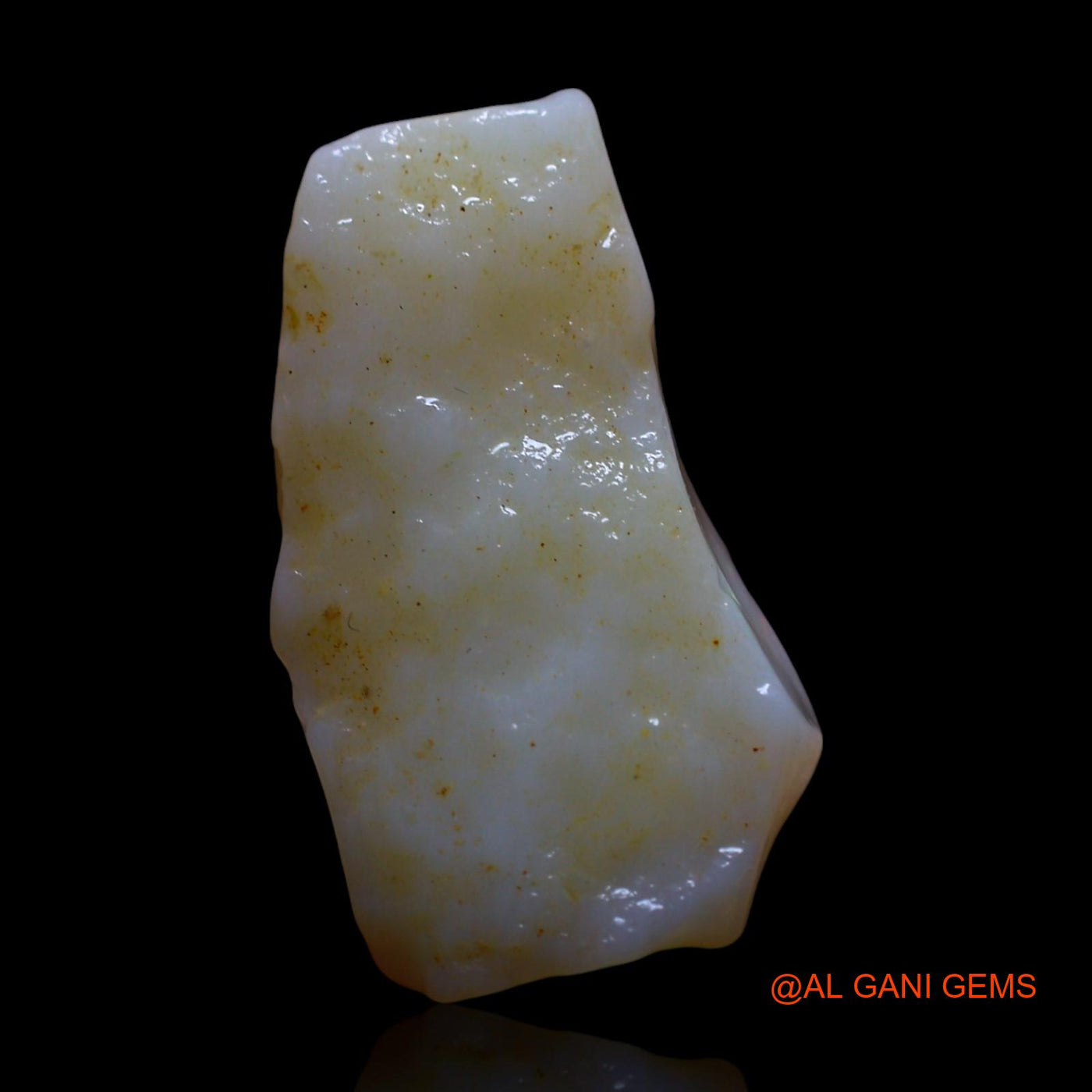 Natural Untreated Fire Opal Loose Gemstone Fancy Rough From Australia 5.00 Cts 17x9x4 mm RF-856