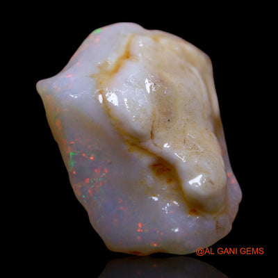 Natural Untreated Fire Opal Loose Gemstone Fancy Rough From Australia 6.00 Cts 16x13x6 mm RF-857