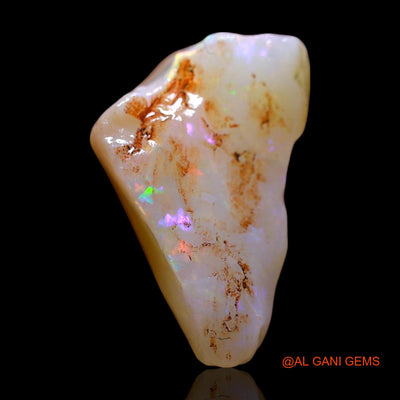 Natural Untreated Fire Opal Loose Gemstone Fancy Rough From Australia 6.00 Cts 14x12x8 mm RF-859