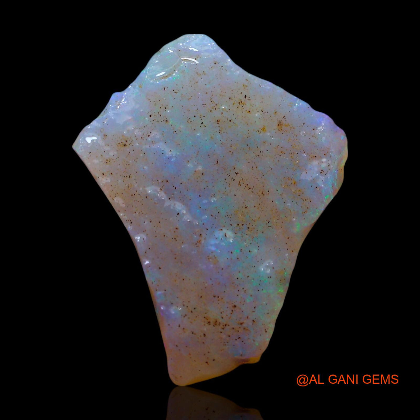 3.00 Cts Natural Australian Fire Opal Loose Gemstone Fancy Rough 17x12x3 mm RF-85