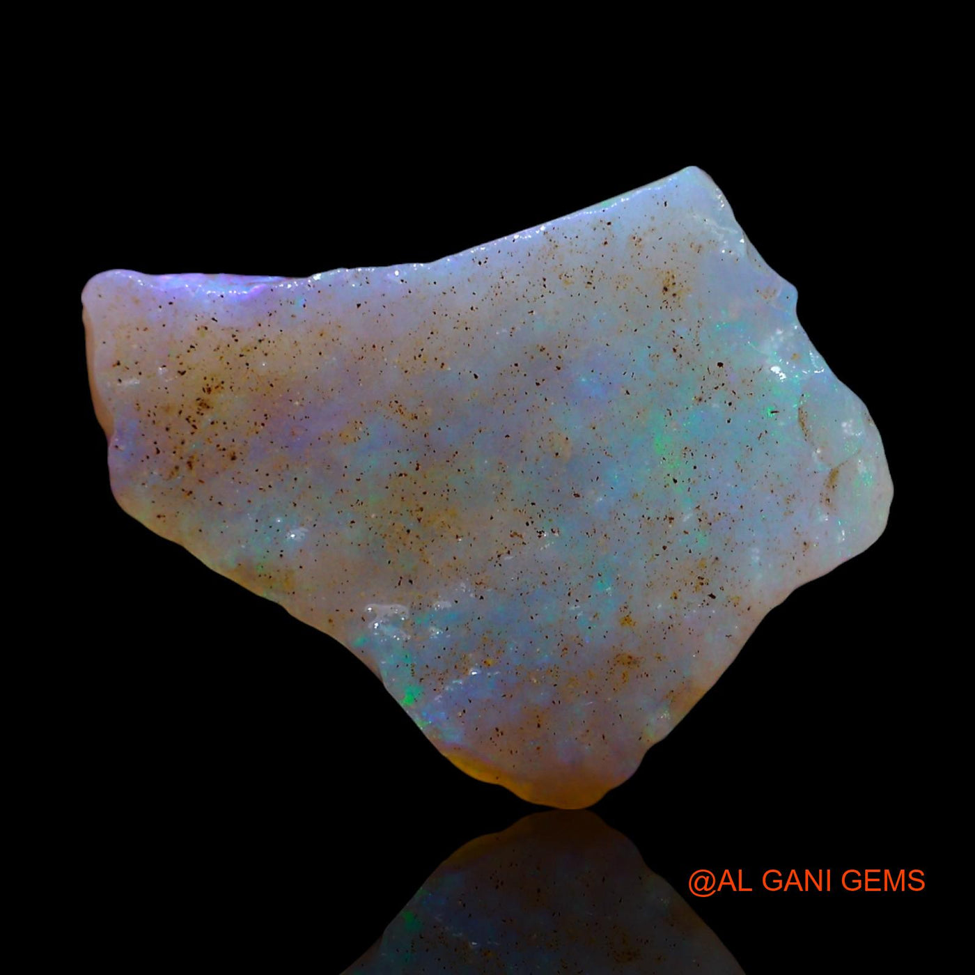 3.00 Cts Natural Australian Fire Opal Loose Gemstone Fancy Rough 17x12x3 mm RF-85