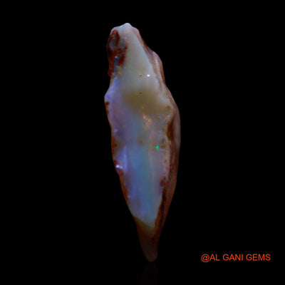Natural Untreated Fire Opal Loose Gemstone Fancy Rough From Australia 4.00 Cts 18x12x5 mm RF-866