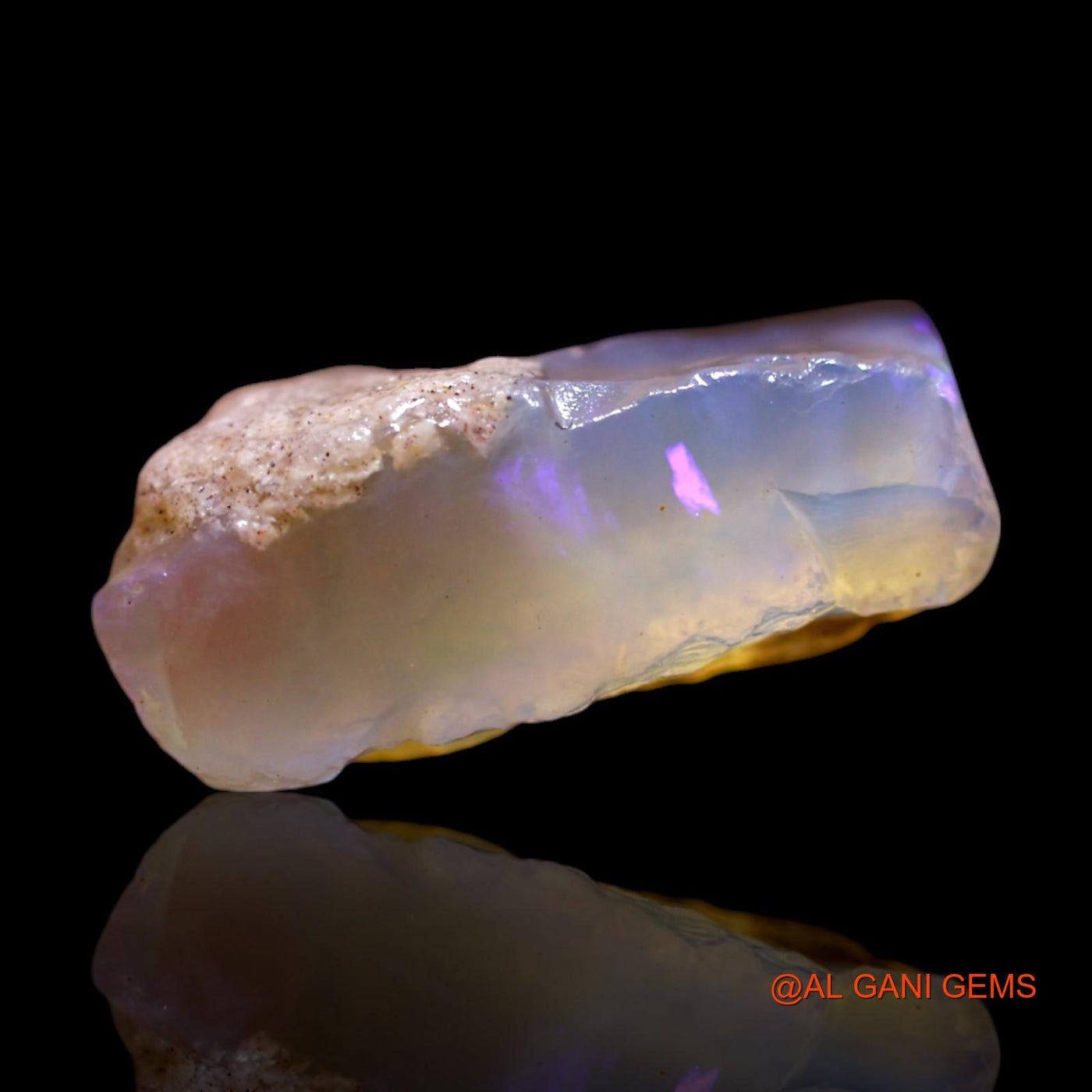 7.00 Cts Natural Australian Fire Opal Loose Gemstone Fancy Rough 17x12x7 mm RF-868
