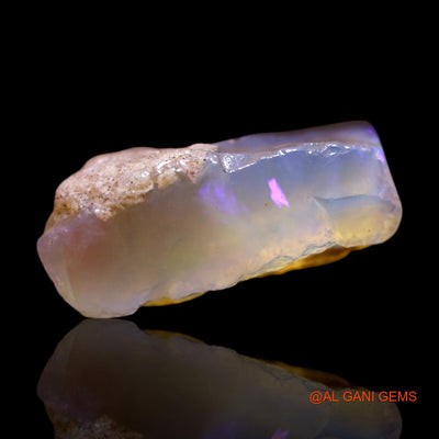 7.00 Cts Natural Australian Fire Opal Loose Gemstone Fancy Rough 17x12x7 mm RF-868