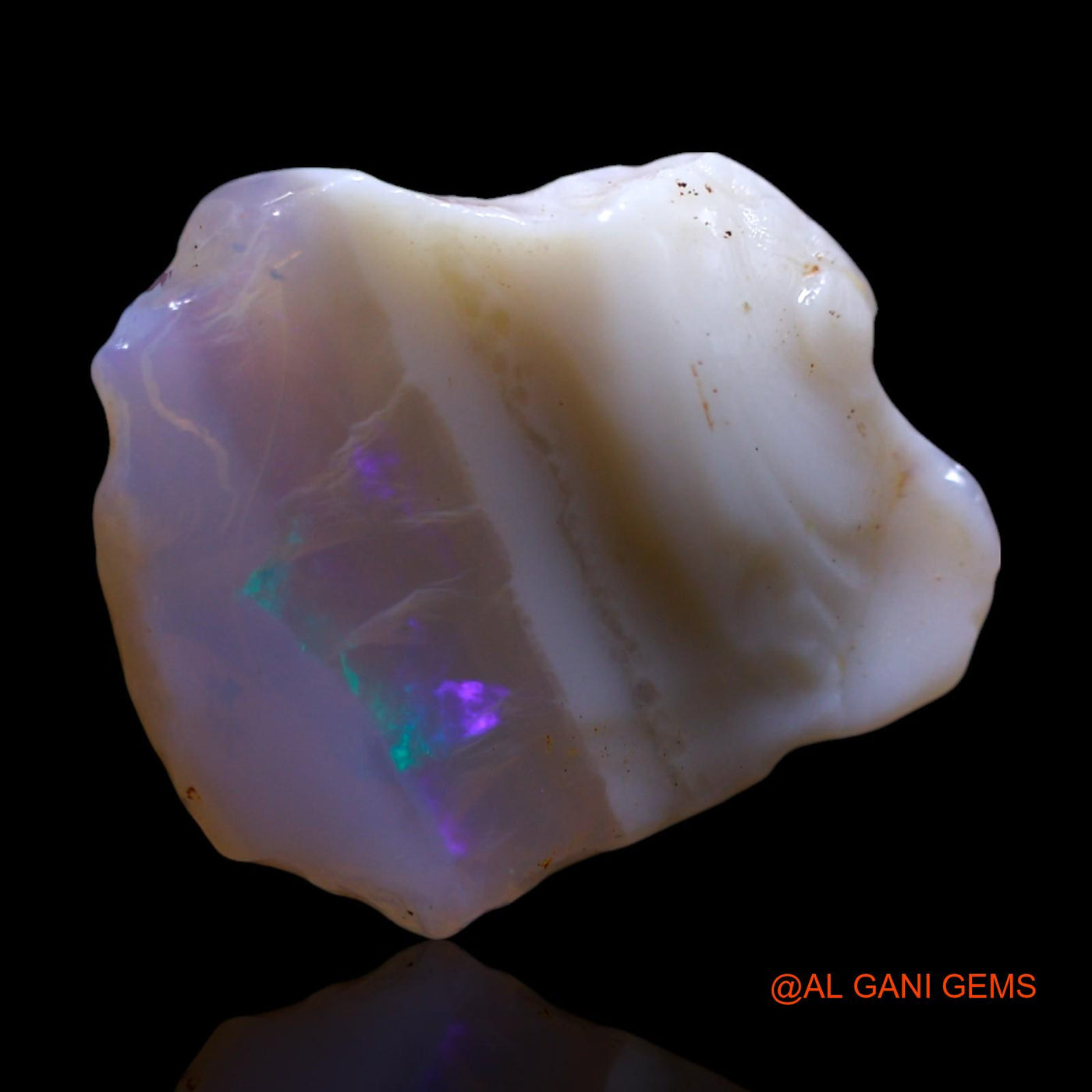 5.00 Cts Natural Australian Fire Opal Loose Gemstone Fancy Rough 15x13x4 mm RF-869