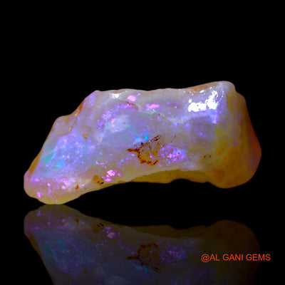 4.00 Cts Natural Australian Fire Opal Loose Gemstone Fancy Rough 17x9x6 mm RF-86