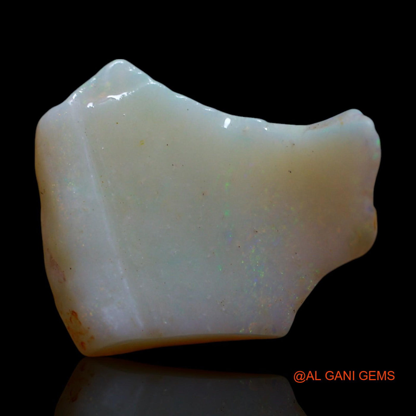 Natural Fire Opal Gemstone 3.00 Cts Loose Fancy Rough From Australia 16x13x4 mm RF-871