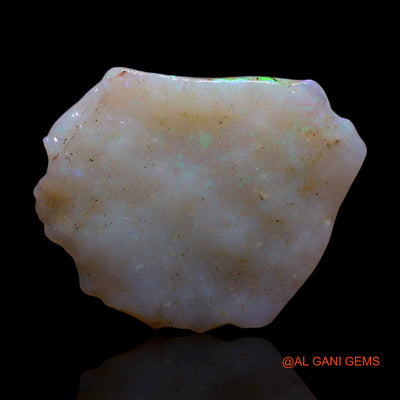 Natural Fire Opal Gemstone 3.00 Cts Loose Fancy Rough From Australia 16x13x3 mm RF-873