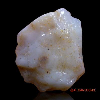 Natural Fire Opal Gemstone 3.00 Cts Loose Fancy Rough From Australia 16x13x3 mm RF-873
