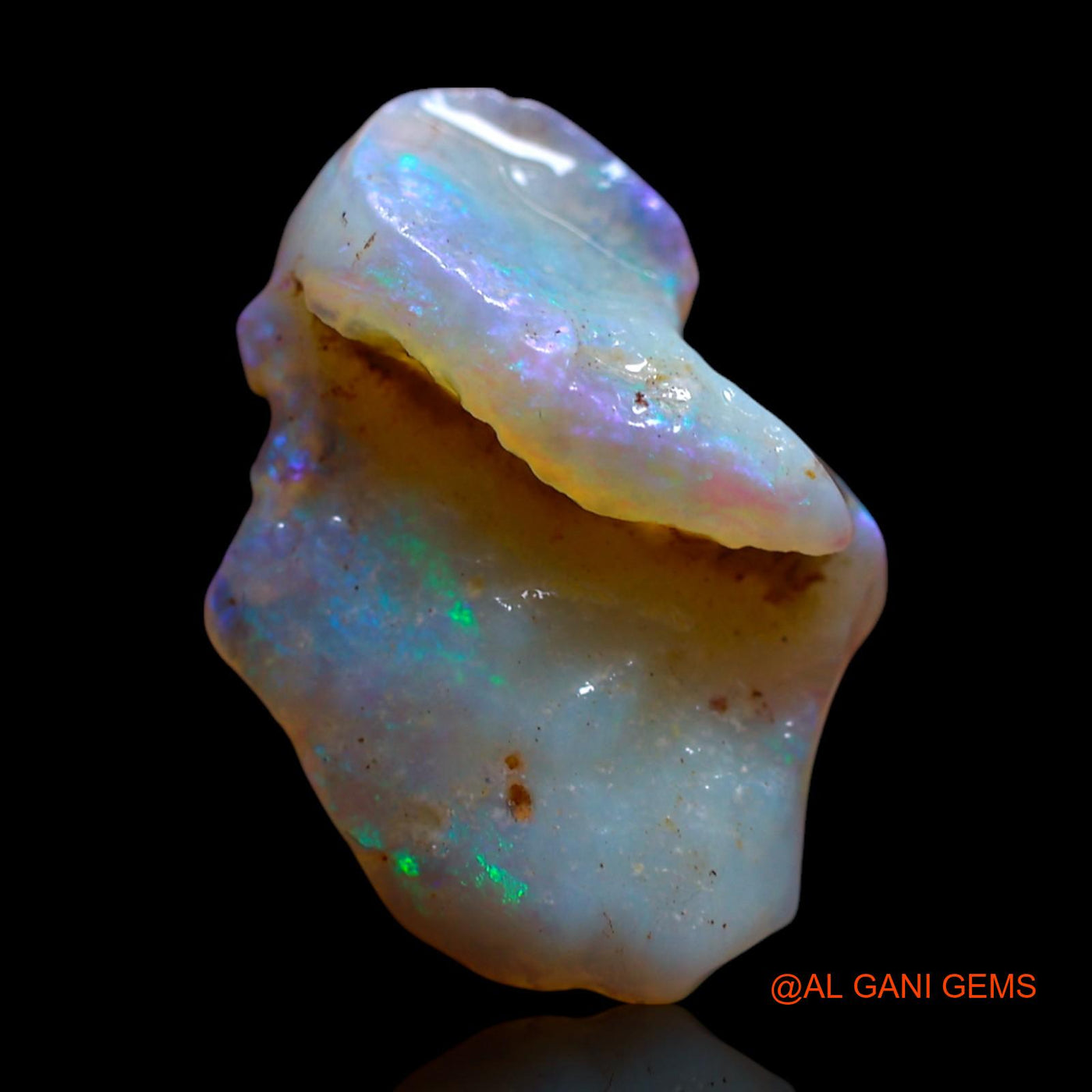 3.00 Cts Unheated Australian Fire Opal Loose Gemstone Fancy Rough Natural 17x12x5 mm RF-875
