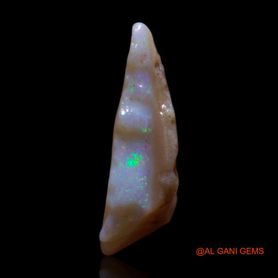 Natural Untreated Fire Opal Loose Gemstone Fancy Rough From Australia 5.00 Cts 19x15x5 mm RF-877