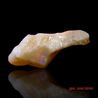 Natural Fire Opal Gemstone 3.00 Cts Loose Fancy Rough From Australia 18x7x7 mm RF-87