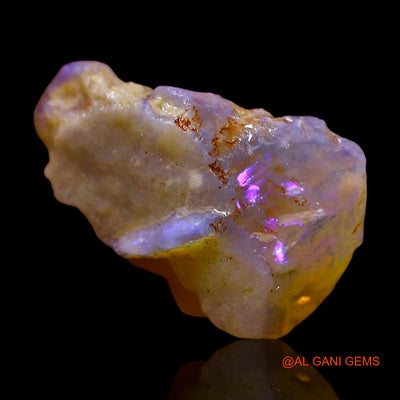 4.00 Cts Natural Australian Fire Opal Loose Gemstone Fancy Rough 15x9x6 mm RF-88
