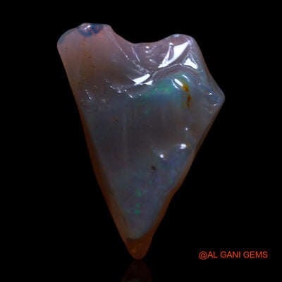 Natural Fire Opal Gemstone 4.00 Cts Loose Fancy Rough From Australia 16x12x5 mm RF-890