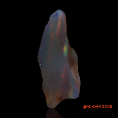 Natural Fire Opal Gemstone 4.00 Cts Loose Fancy Rough From Australia 16x12x5 mm RF-890
