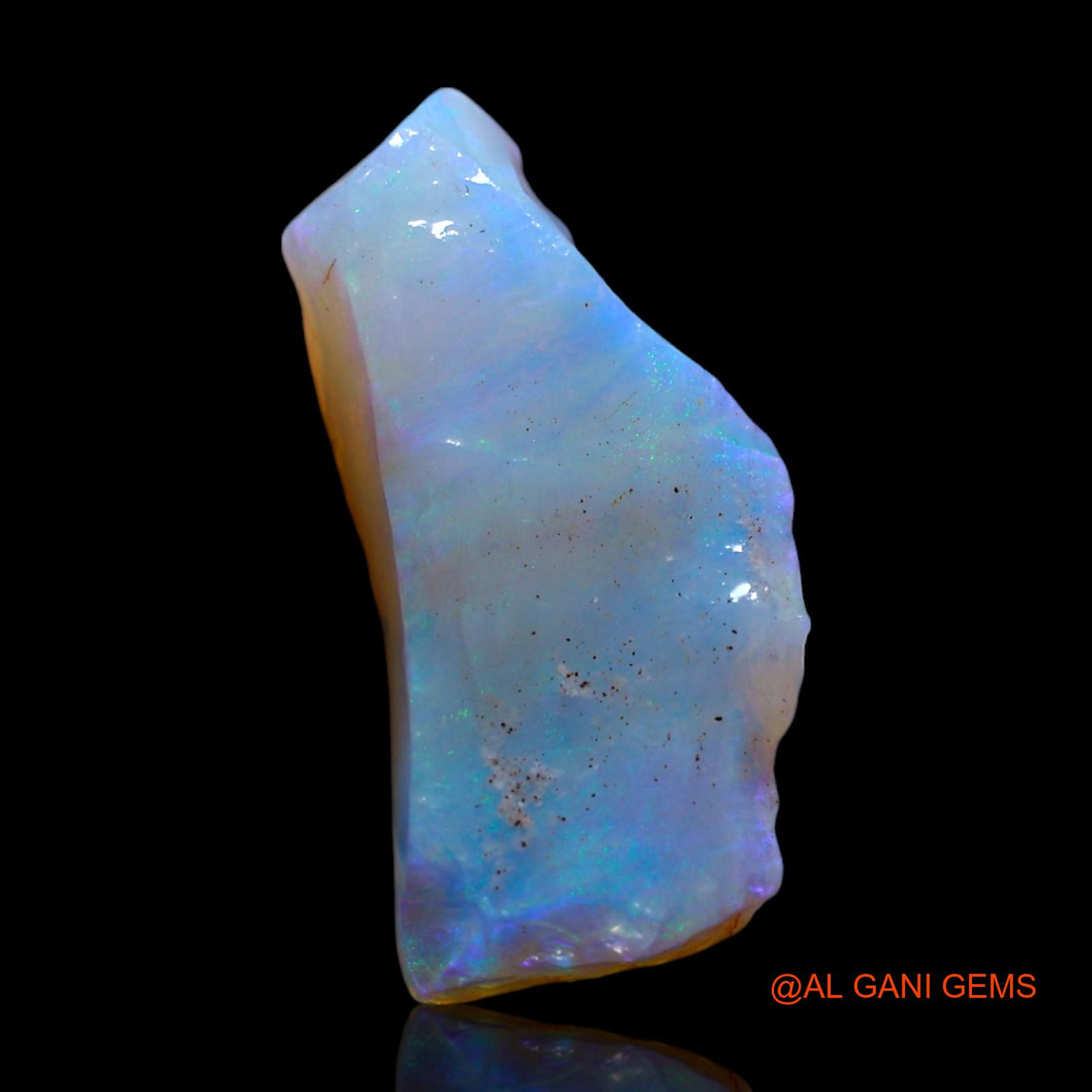 3.00 Cts Natural Australian Fire Opal Fancy Rough Loose Gemstone For Jewelry 17x8x3 mm RF-894