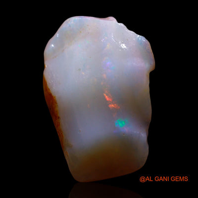 Natural Untreated Fire Opal Loose Gemstone Fancy Rough From Australia 5.00 Cts 15x10x6 mm RF-895