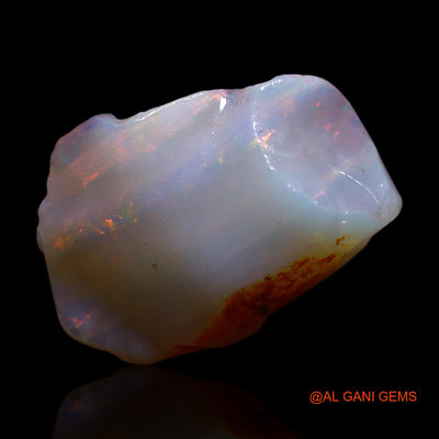 Natural Untreated Fire Opal Loose Gemstone Fancy Rough From Australia 5.00 Cts 15x10x6 mm RF-895