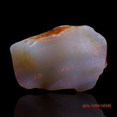 Natural Untreated Fire Opal Loose Gemstone Fancy Rough From Australia 5.00 Cts 15x10x6 mm RF-895