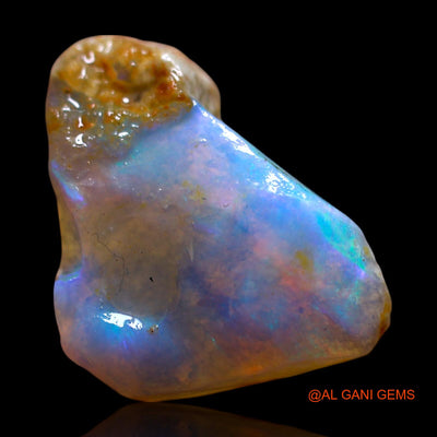 Natural Fire Opal Gemstone 5.00 Cts Loose Fancy Rough From Australia 16x12x5 mm RF-898