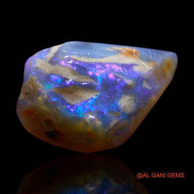 6.00 Cts Natural Australian Fire Opal Loose Gemstone Fancy Rough 16x10x8 mm RF-899