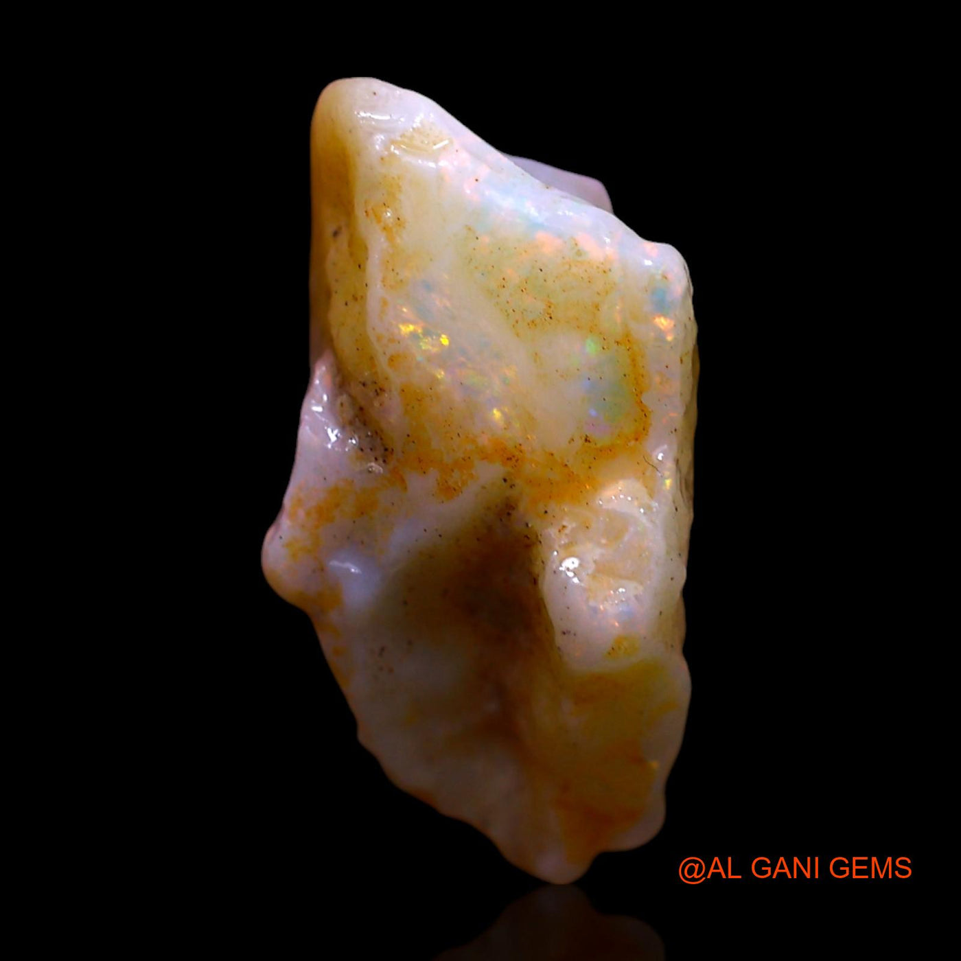 5.00 Cts Unheated Australian Fire Opal Loose Gemstone Fancy Rough Natural 15x9x7 mm RF-89