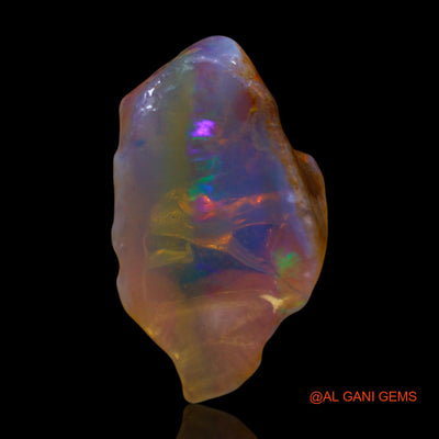 8.00 Cts Natural Australian Fire Opal Fancy Rough Loose Gemstone For Jewelry 22x12x8 mm RF-8