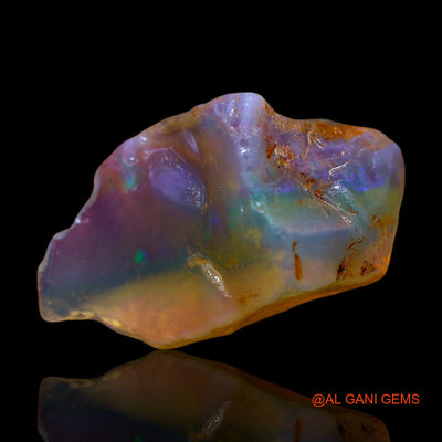 8.00 Cts Natural Australian Fire Opal Fancy Rough Loose Gemstone For Jewelry 22x12x8 mm RF-8