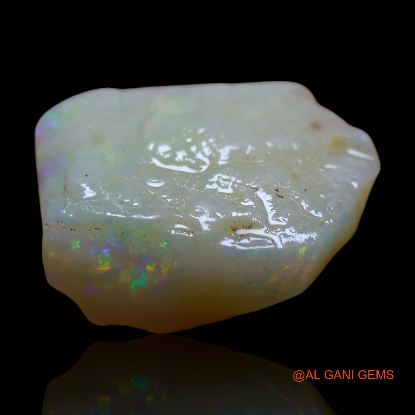 6.00 Cts Natural Australian Fire Opal Loose Gemstone Fancy Rough 14x12x5 mm RF-901