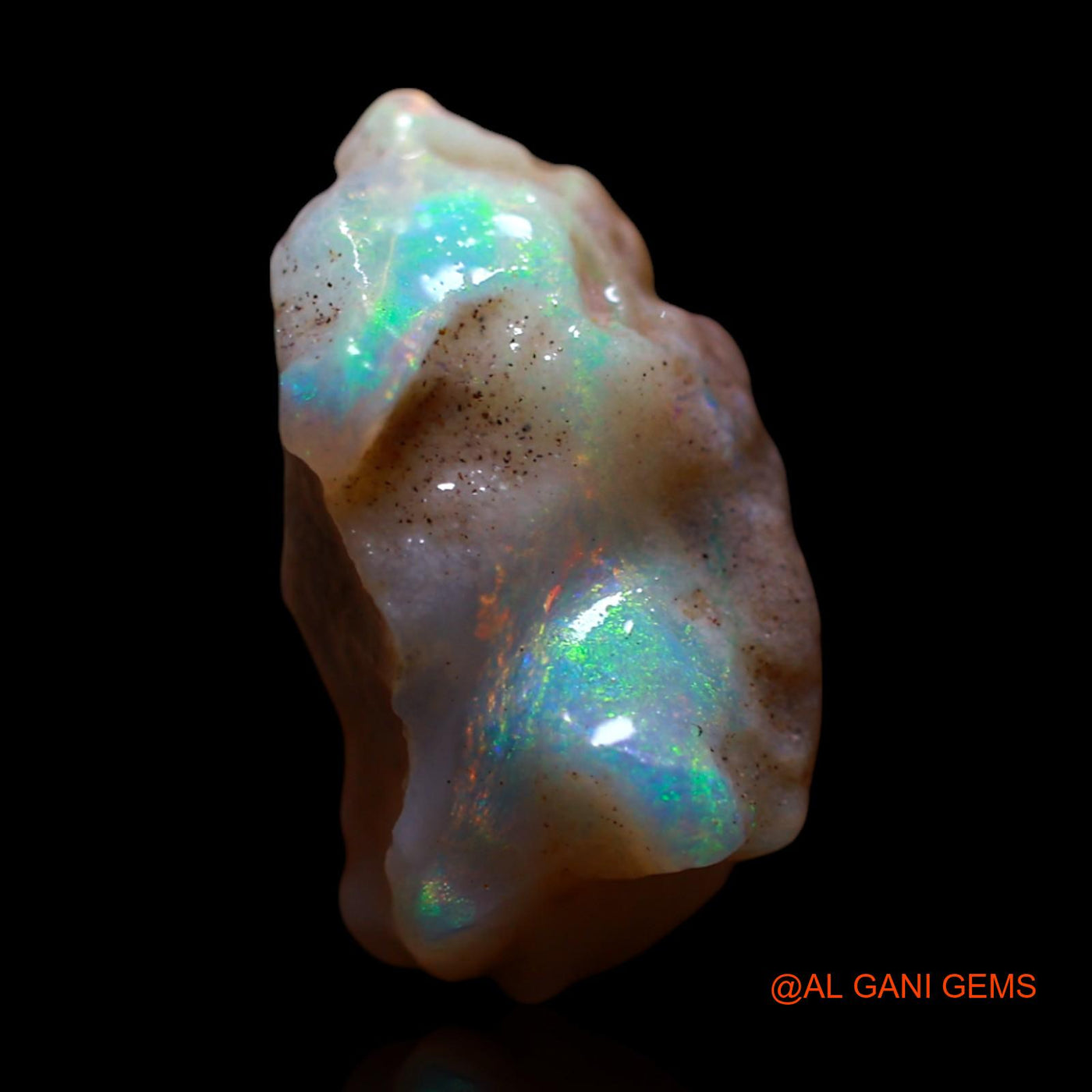 6.00 Cts Unheated Australian Fire Opal Loose Gemstone Fancy Rough Natural 15x13x8 mm RF-904