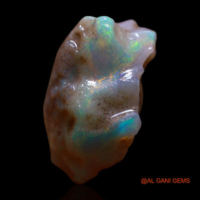 6.00 Cts Unheated Australian Fire Opal Loose Gemstone Fancy Rough Natural 15x13x8 mm RF-904