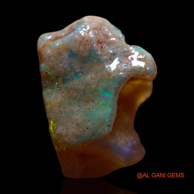 5.00 Cts Natural Australian Fire Opal Loose Gemstone Fancy Rough 16x10x7 mm RF-905