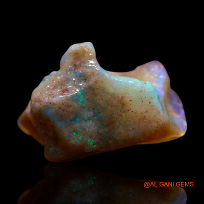 5.00 Cts Natural Australian Fire Opal Loose Gemstone Fancy Rough 16x10x7 mm RF-905