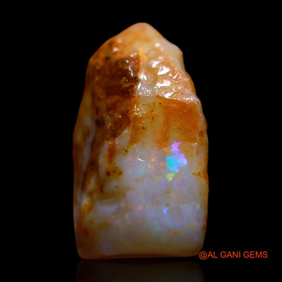Natural Untreated Fire Opal Loose Gemstone Fancy Rough From Australia 4.00 Cts 14x10x6 mm RF-912