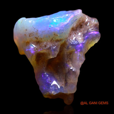 Natural Untreated Fire Opal Loose Gemstone Fancy Rough From Australia 5.00 Cts 13x11x9 mm RF-913