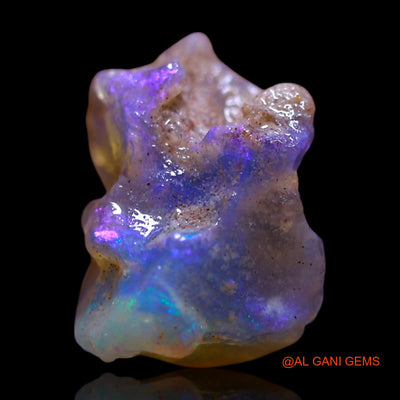 Natural Untreated Fire Opal Loose Gemstone Fancy Rough From Australia 5.00 Cts 13x11x9 mm RF-913
