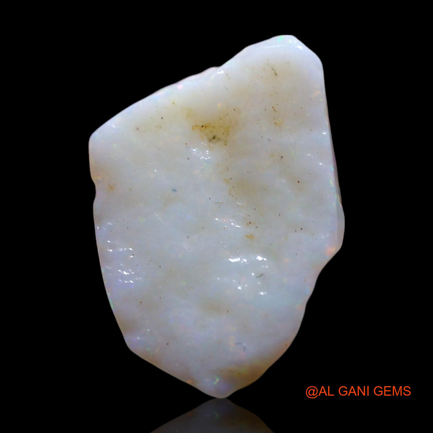 Natural Untreated Fire Opal Loose Gemstone Fancy Rough From Australia 3.00 Cts 15x10x4 mm RF-914