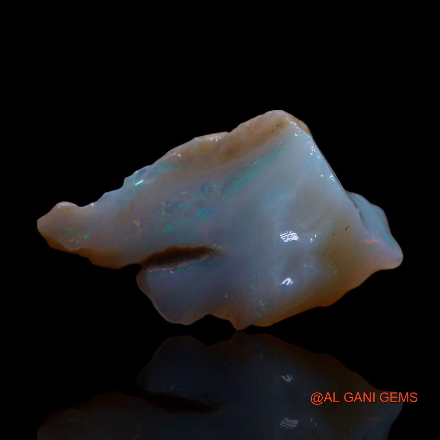 3.00 Cts Unheated Australian Fire Opal Loose Gemstone Fancy Rough Natural 18x10x6 mm RF-915