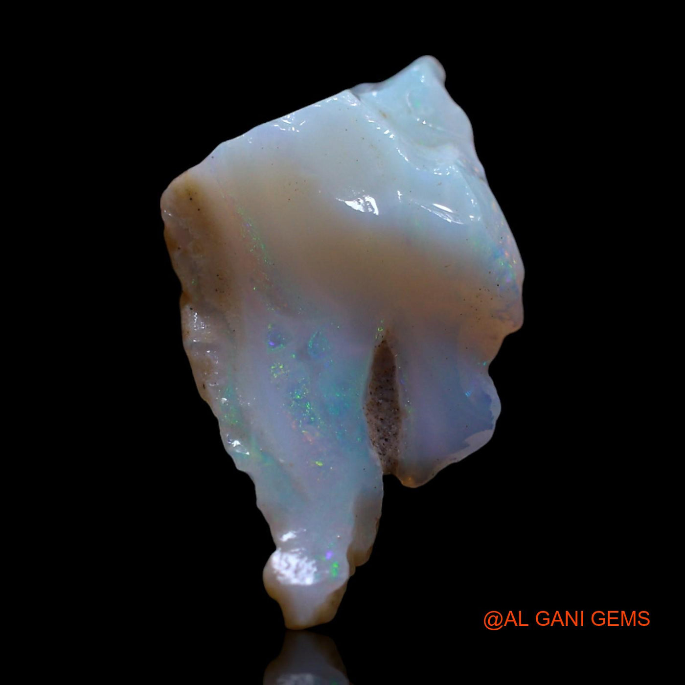 3.00 Cts Unheated Australian Fire Opal Loose Gemstone Fancy Rough Natural 18x10x6 mm RF-915