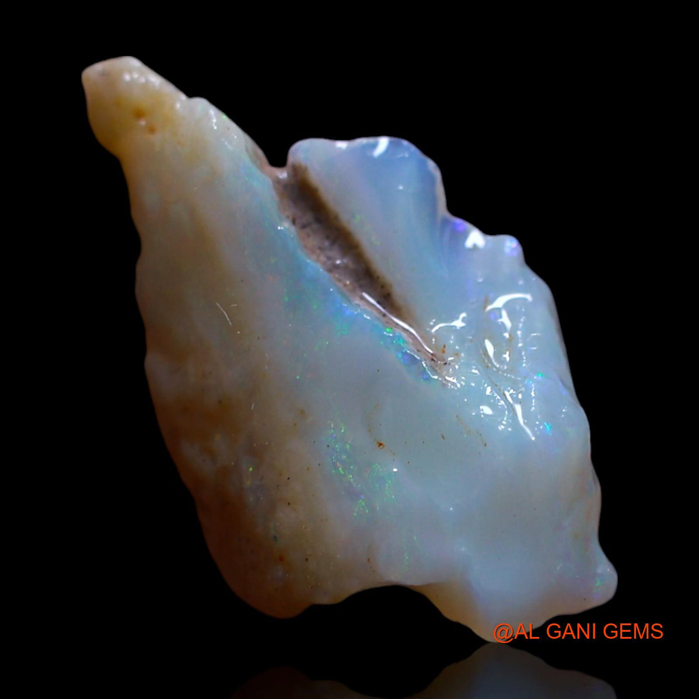 3.00 Cts Unheated Australian Fire Opal Loose Gemstone Fancy Rough Natural 18x10x6 mm RF-915