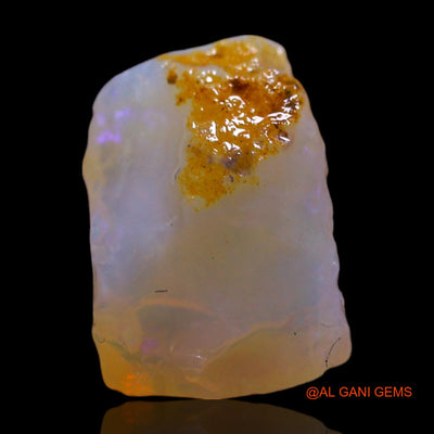 3.00 Cts Natural Australian Fire Opal Loose Gemstone Fancy Rough 12x9x6 mm RF-918